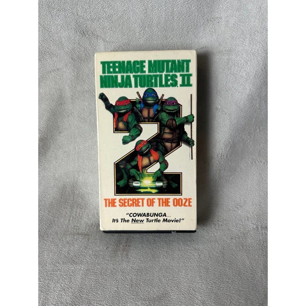 RCA Teenage Mutant Ninja Turtles II Secret of the Ooze Vintage VHS